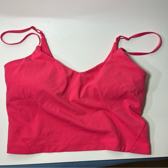 lululemon athletica Pink Crop Top - Picture 1 of 5
